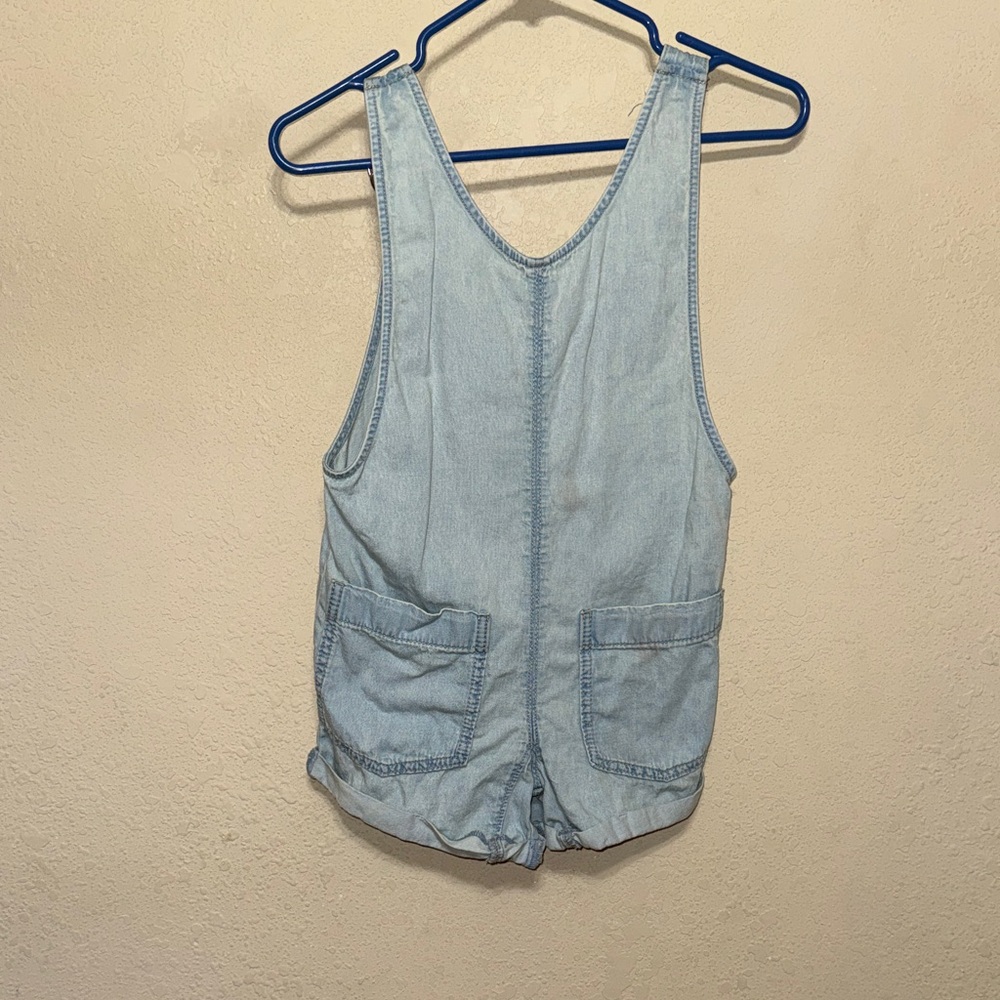 SO Light Blue Denim Kids Bodysuit overall